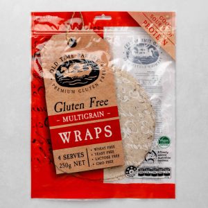 Gluten Free Multigrain Wraps 250g